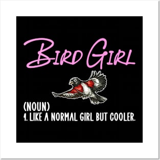 bird girl Posters and Art